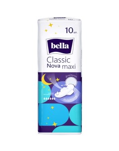 Гигиенические прокладки Classic Nova Maxi 10 шт Гигиенические прокладки Bella