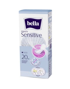 Ультратонкие ежедневные прокладки Panty Sensitive 20 шт Гигиенические прокладки Bella
