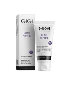 Nutri Peptide Second Skin Маска черная 75 мл Gigi