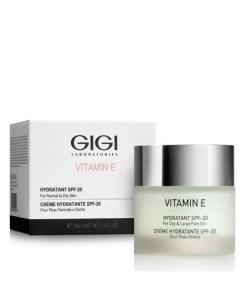 Vitamin E Moisturizer for Oily Skin Крем увлажняющий для жирной кожи 50 мл Gigi