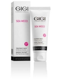 Sea Weed Treatment Mask Маска лечебная Морские Водоросли 75 мл Gigi