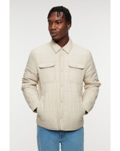 Куртка рубашка утепленная стеганая с карманами Befree