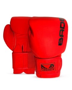 Боксерские перчатки Legacy Prime Boxing Gloves Red Black 12 oz Bad boy