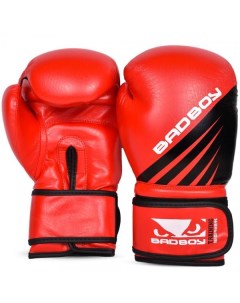Боксерские перчатки Training Series Impact Boxing Gloves Red Black 16 oz Bad boy
