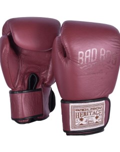 Боксерские перчатки Heritage Thai Boxing Gloves красные 10 oz Bad boy