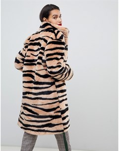 Пальто с принтом зебра Sofie schnoor