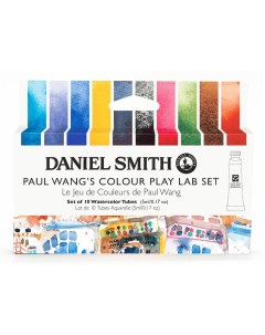 Набор акварели Paul Wang s Colour Play Lab Set в тубах 10 цв 5 мл Daniel smith