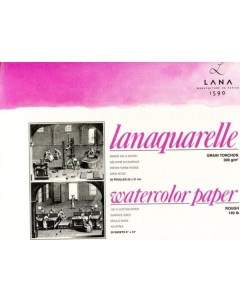 Альбом склейка для акварели quarelle Fin 23х31 см 20 л 300 г Лана