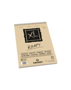 Альбом для графики на спирали XL Kraft 29 7х42 см 60 л 90 г Canson