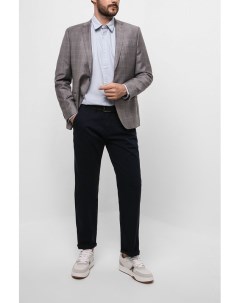 Однотонные брюки из хлопка Esprit casual