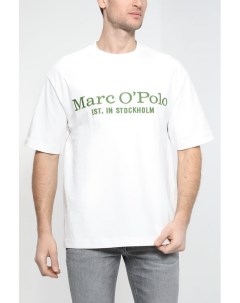 Хлопковая футболка с логотипом Marc o'polo