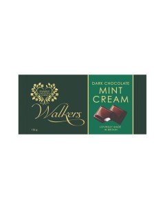 Темный шоколад с мятной начинкой Mint Cream 150 гр Walkers