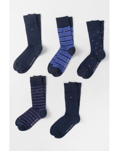 Подарочный набор из 5 пар классических носков Tommy hilfiger