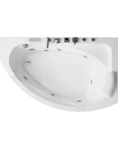 Акриловая ванна Galaxy GB5008 R Black&white