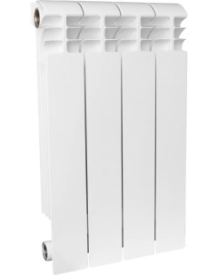 Радиатор биметаллический Vega 500 4 секции боковое подключение Stout