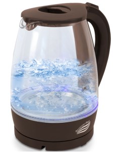 Чайник электрический Дон 1 1 8 л стекло коричневый Великие-реки