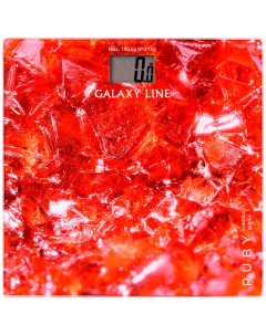 Весы напольные LINE GL 4819 рубин Galaxy