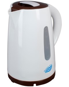 Чайник электрический Томь 1 1 7 л пластик бел коричневый 1850 Вт Великие-реки