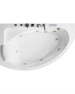 Акриловая ванна Galaxy GB5008 L Black&white