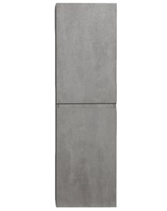 Шкаф пенал Luce 40х135 серый Belbagno