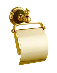Держатель для туалетной бумаги Palazzo золото черный Boheme