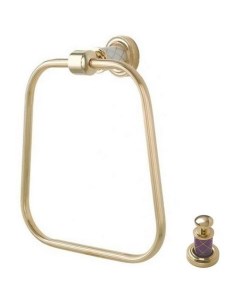 Полотенцедержатель Murano 10905 V G фиолетовый золото Boheme