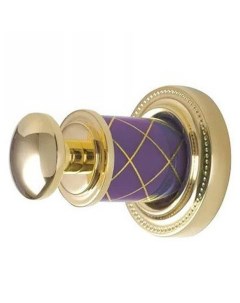 Крючок Murano 10906 V G фиолетовый золото Boheme