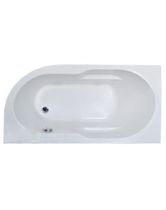Акриловая ванна Azur 160х80 L на каркасе Royal bath