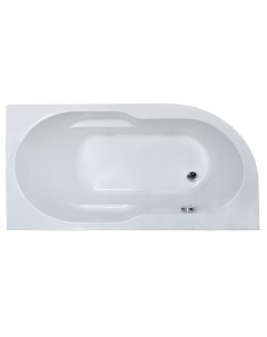 Акриловая ванна Azur 140х80 R на каркасе Royal bath