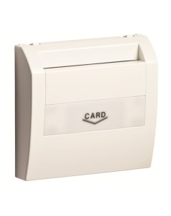 Лицевая панель для карточного выключателя 50731 TBR Efapel