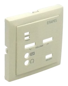 Лицевая панель для одноканального стерео модуля 90702 TMF Efapel