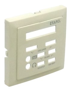 Лицевая панель для одноканального модуля 90709 TMF Efapel