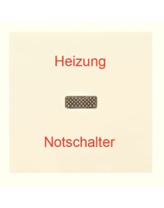 Клавиша с символом HEIZUNG NOTSCHALTER 90798 TMF Efapel