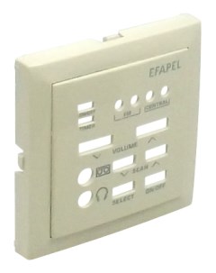 Лицевая панель для одноканального стерео модуля 90707 TMF Efapel