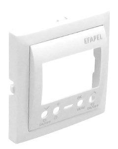 Лицевая панель для цифрового таймера 90744 TBR Efapel