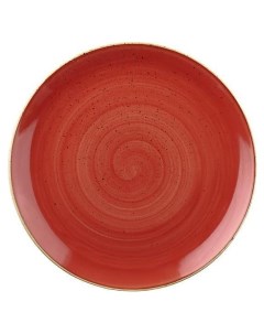 Тарелка SBRSEV111 Stonecast цвет Berry Red SBRSEV111 Churchill