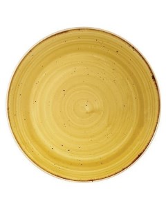 Тарелка SMSSEVP81 Stonecast цвет Mustard Seed Yellow SMSSEVP81 Churchill