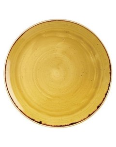 Тарелка SMSSEV121 Stonecast цвет Mustard Seed Yellow SMSSEV121 Churchill
