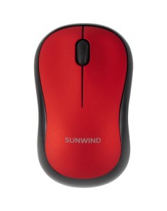 Мышь Sunwind SW M200 Оптическая Красная