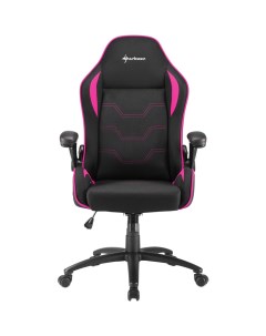 Компьютерное кресло Elbrus 1 чёрно розовый Sharkoon