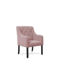 Кресло Ткань Флок Велсофт Винтажный розовый 61x70 Verda