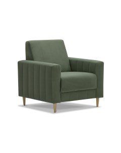 Кресло Альберта Ткань Велюр Newtone Kiwi зеленый 88x85 Орматек