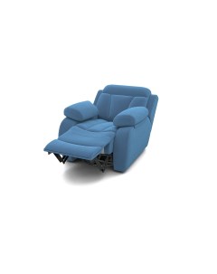 Кресло Кресло глайдер Манчестер Ткань Экозамша Breeze Blue 104x107 Орматек