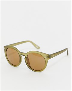 Зеленые круглые солнцезащитные очки Inspire эксклюзивно для ASOS Reclaimed vintage