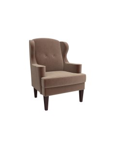 Кресло Grand Ткань Велюр Shaggy Java светло коричневый 79x76 Орматек