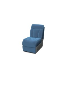 Кресло Модуль средний Манчестер Ткань Экозамша Breeze Blue 58x104 Орматек