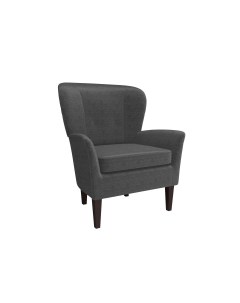 Кресло Elegance Искусственная шерсть Лама Темно серый 87x88 Орматек