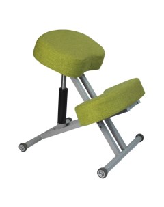 Коленный стул повышенной мягкости с газлифтом СК1 2 ГЛ серый корпус Олимп