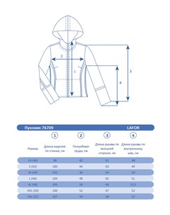 Женский зимний Костюм Темно синий 76709K1 42 s Lafor