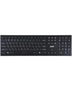 Клавиатура беспроводная OKR010 USB черный Acer